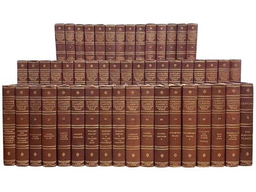 Harvard Classics Complete 51 Volume Set: Vols. 1-50 plus Lectures (The Five-Foot Shelf of Books)