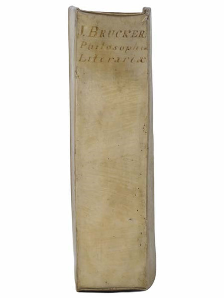 Miscellanea Historiae Philosophiae Literariae Criticae: Olim Sparsim Edita Nunc Uno Fasce Collecta Multisque Accessionibus Aucta et Emendata a Iacobo Bruckero
