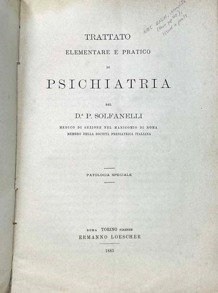 Bound Volume of 11 Italian Medical Pamphlets and Offprints, with Emphasis on Experimental Physiology, 1878-86: Le Cortecce di China Nella Farmacia Fino ad Oggi e la Ragione della Preparazione dell'Eclemma Chinacea...; Gli Ospedali e il Darwinismo; Analis…
