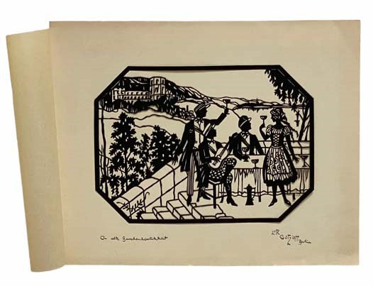 Five Lotze Gutzlaff Silhouettes