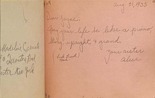 Autograph Album, Circa Early 1900s