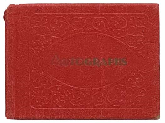 Autograph Album, Circa Early 1900s
