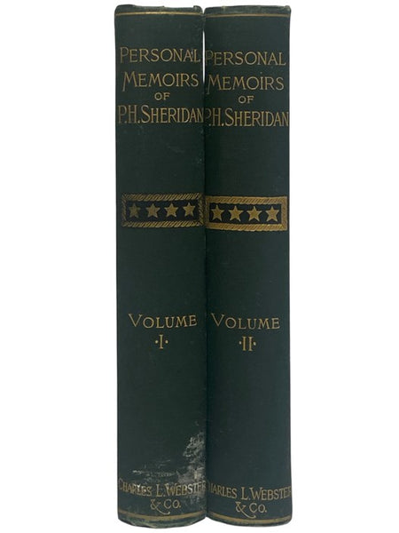 Personal Memoirs of P.H. Sheridan. General United States Army. in Two Volumes ['Shoulder Strap' Edition]