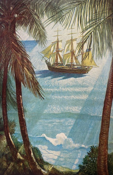 The Bounty Trilogy: Comprising the Three Volumes -- Mutiny on the Bounty; Men Against the Sea; Pitcairn's Island (Wyeth Edition)