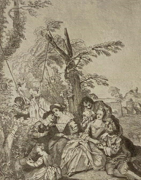 Pieces Choisies Composes Par Ant Watteau [Antoine] et Graves Par W. Marks
