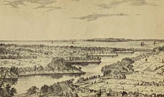 The Great Northern Route. American Lines. The Ontario and St. Lawrence Steamboat Company's Hand-Book for Travelers to Niagara Falls, Montreal and Quebec, and through Lake Champlain to Saratoga Springs. [Travellers' Handbook]