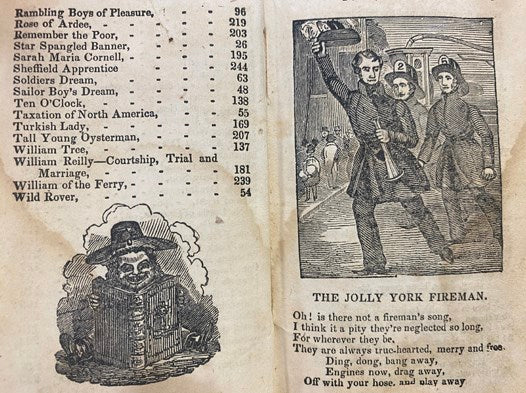 The Forget Me Not Songster. Containing a Choice Collection of Old Ballad Songs, as Sung by Our Grandmothers.