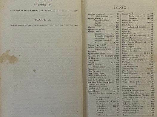 The History of Auburn [New York]