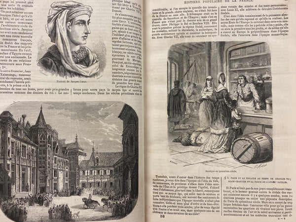 Histoire Populaire de La France, in Four Volumes [FRENCH TEXT]