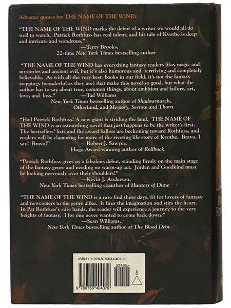 The Name of the Wind (The Kingkiller Chronicle: Day One) (Daw Book Collectors No. 1396)