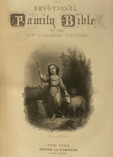 The Devotional Family Bible: Containing the Old and New Testaments, According to the Most Approved Copies of the Authorized Version, with Practical and Experimental Reflections on Each Verse, and Rich Marginal References and Readings. [with] A Complete I…