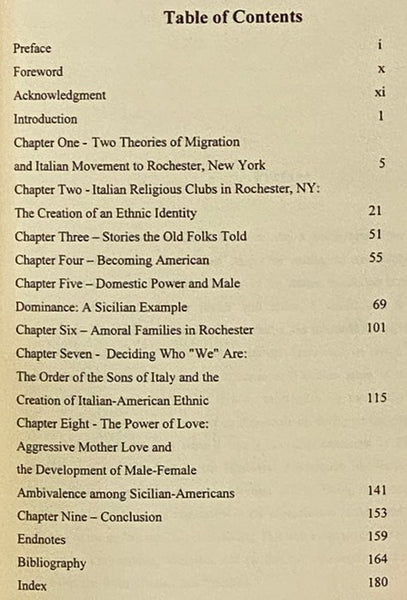 Italians in Rochester, New York, 1900-1940