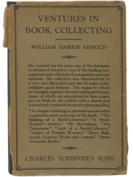 Ventures in Book Collecting