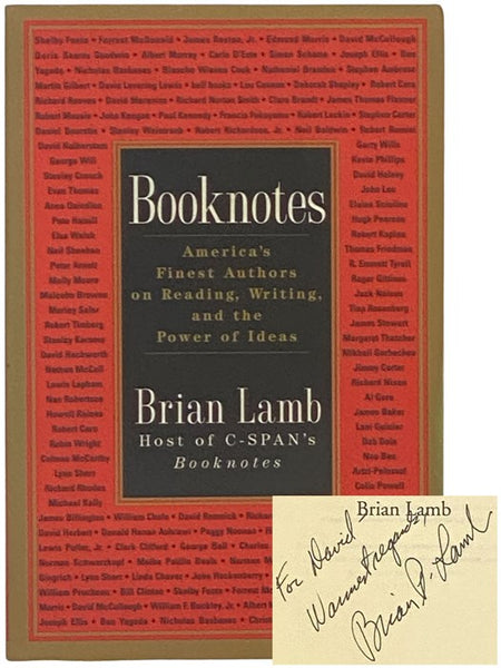 Booknotes: America's Finest Authors on Reading, Writing, and the Power of Ideas [Book Notes]