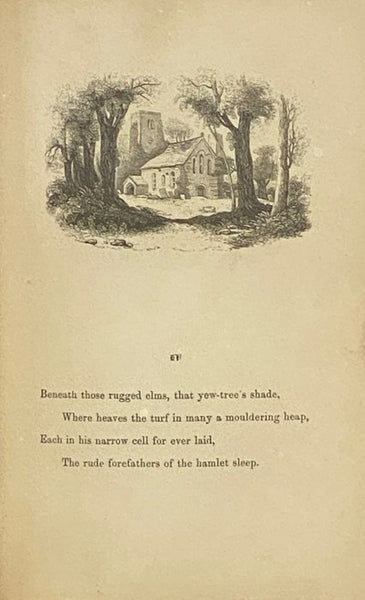 Elegy Written in a Country Church Yard. and Other Poems [Churchyard]