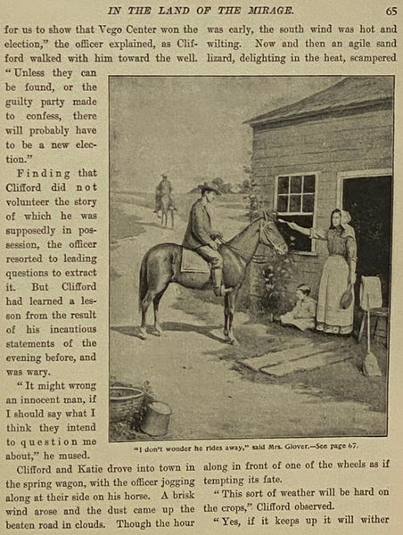 The Young Ditch Rider: A Story of the Plains [with In the Land of the Mirage]