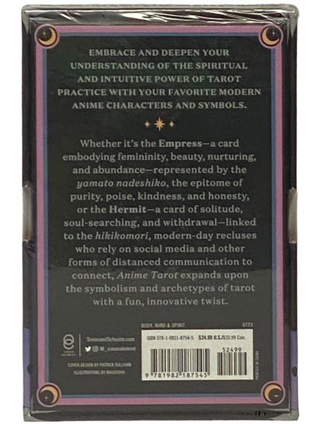 Anime Tarot: Explore the Archetypes, Symbolism, and Magic in Anime, Includes 78 Cards & Guidebook