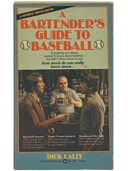A Bartender's Guide to Baseball: A Sport's Trivia Book