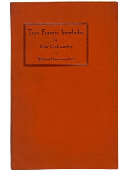 Two Forsyte Interludes
