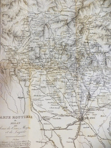 Description de la Ville de Milan et de Ses Environs, Compris la Chartreuse Pres de Pavie et Excursions de Cette Capitale aux Lacs de Como, de Lugano, au Lac Majeur et a Varese, Exposees a l'Usage des Voyageurs, Accompagnees des Instructions et des Notice…