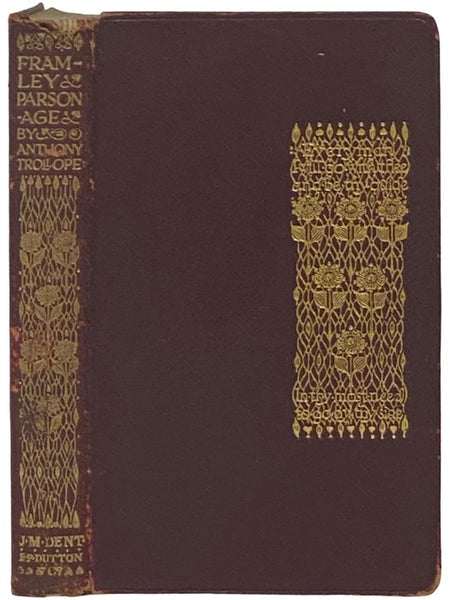 Framley Parsonage (Everyman's Library)