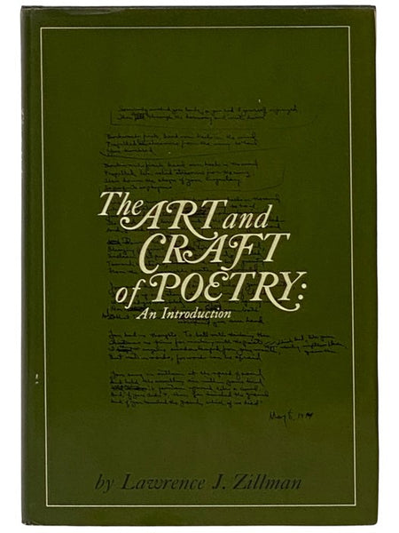 The Art and Craft of Poetry: An Introduction