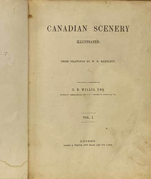 Canadian Scenery, Illustrated.