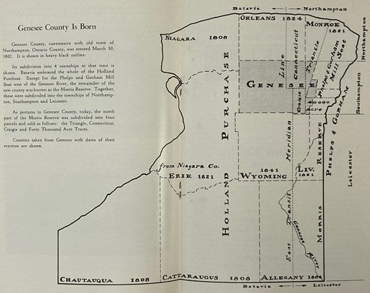 The Sesquicentennial of Genesee County, 1802-1952