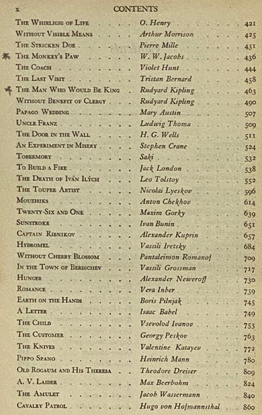 Tellers of Tales: 100 Short Stories from the United States, England, France, Russia and Germany