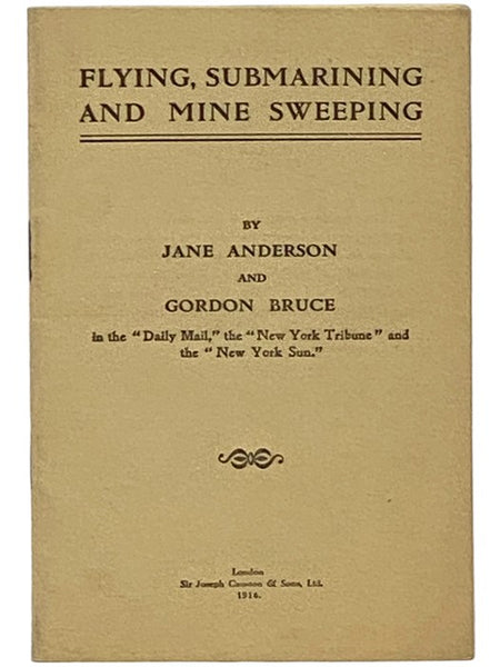 Flying, Submarining and Mine Sweeping