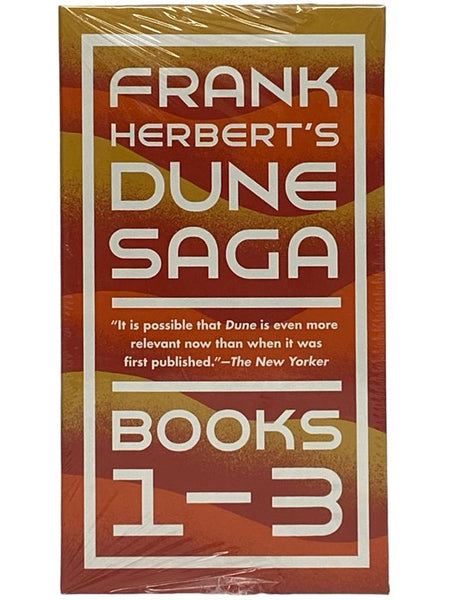 Frank Herbert's Dune Saga 3-Book Boxed Set: Dune; Dune Messiah; Children of Dune