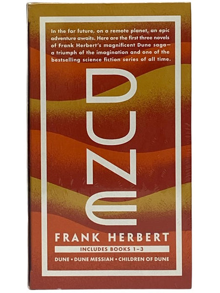 Frank Herbert's Dune Saga 3-Book Boxed Set: Dune; Dune Messiah; Children of Dune