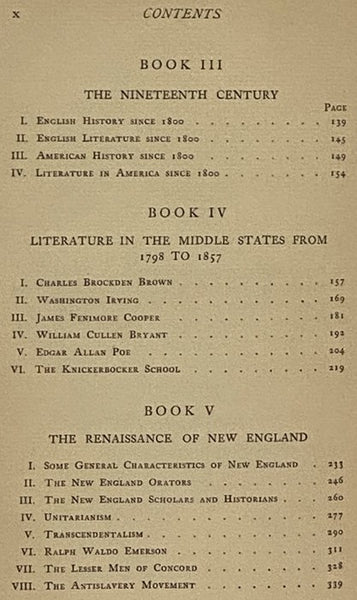 A Literary History of America (The Library of Literary History)