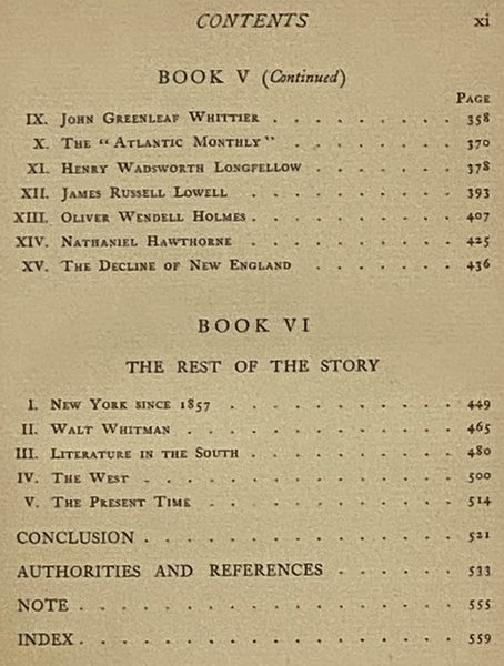 A Literary History of America (The Library of Literary History)