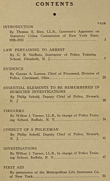 Eagle Police Manual: A Handbook for Peace Officers National in Scope (Vol. XLVIII, No. 316 of the Eagle Library)