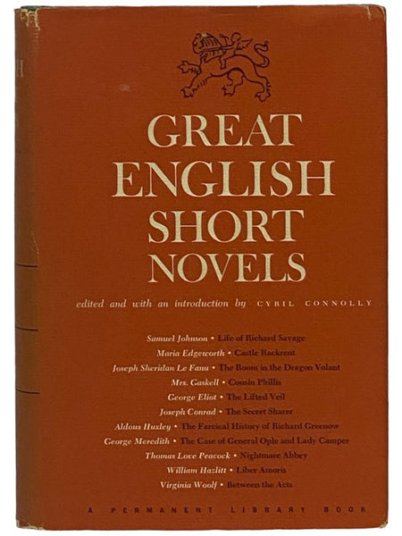 Great English Short Novels (A Permanent Library Book)