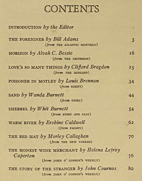 The Best Short Stories of 1932 and the Yearbook of the American Short Story
