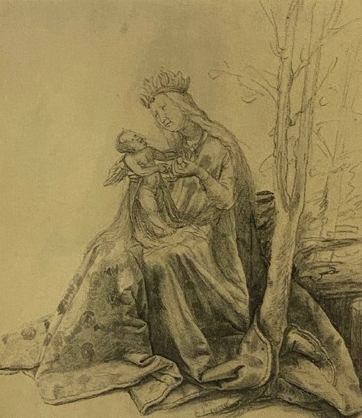 The Drawings of Mathis Gothart Nithart Called Gruenewald [Gruenewald Drawings] [Matthias] [Grunewald]
