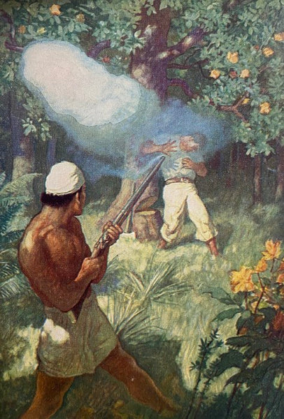 The Bounty Trilogy: Comprising the Three Volumes -- Mutiny on the Bounty; Men Against the Sea; Pitcairn's Island (Wyeth Edition)