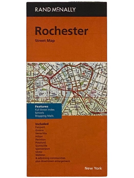 Rand McNally Folded Map: Rochester, New York Street Map