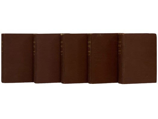 The History of the Decline and Fall of the Roman Empire. with Notes, to which is added A Complete Index of the Whole Work. Complete in Five Volumes.