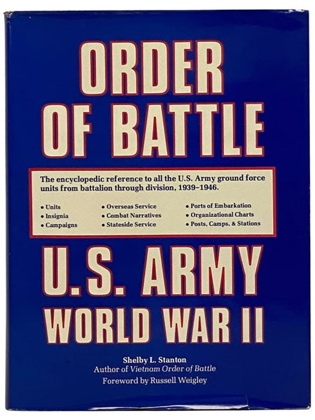 Order of Battle: U.S. Army, World War II
