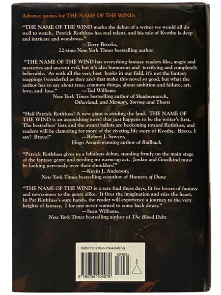The Name of the Wind (The Kingkiller Chronicle: Day One) (Daw Book Collectors No. 1396)