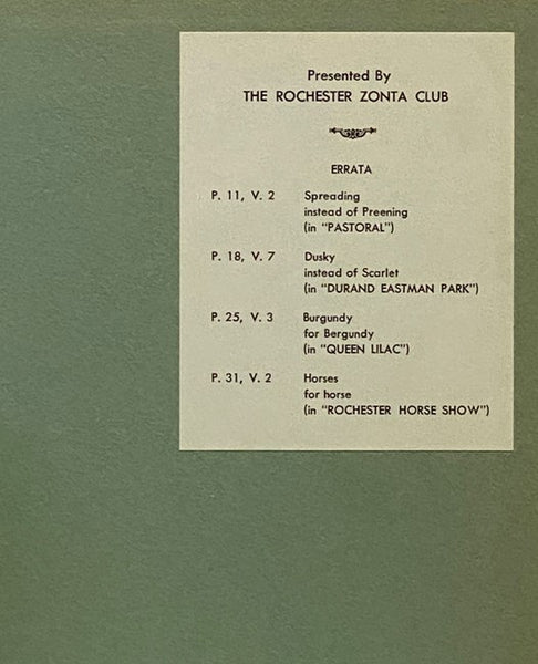 Pictures of Rochester in Verse