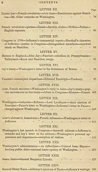 The Public Men of the Revolution. Including Events from the Peace of 1783 to the Peace of 1815. In a Series of Letters, with a Biographical Sketch of the Author, and Additional Notes and References by His Son