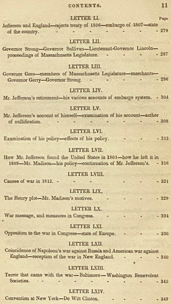 The Public Men of the Revolution. Including Events from the Peace of 1783 to the Peace of 1815. In a Series of Letters, with a Biographical Sketch of the Author, and Additional Notes and References by His Son