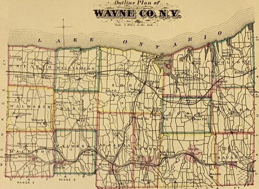 History of Wayne County, New York, 1789-1877; With Illustrations Descriptive of Its Scenery, Palatial Residences, Public Buildings, Fine Blocks, and Important Manufactories, from Original Sketches by Artists of the Highest Ability