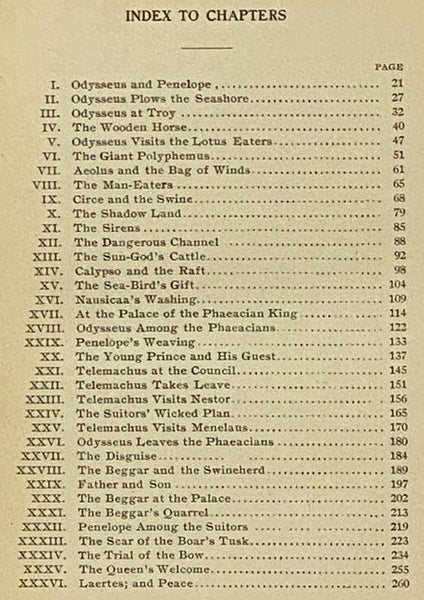 The Children's Odyssey, with an Introductory Chapter on Greek Myths