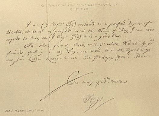 Diary and Correspondence of Samuel Pepys, F.R.S., Secretary to the Admiralty in the Reigns of Charles II. and James II., the Diary Deciphered by the Rev. J. Smith, A.M. from the Original Shorthand Ms. in the Pepysian Library. with a Life and Notes. New E…