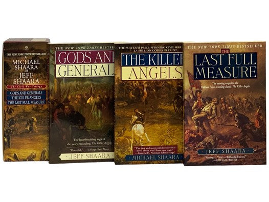The Civil War Trilogy 3-Volume Set: Gods and Generals; The Killer Angels; The Last Full Measure